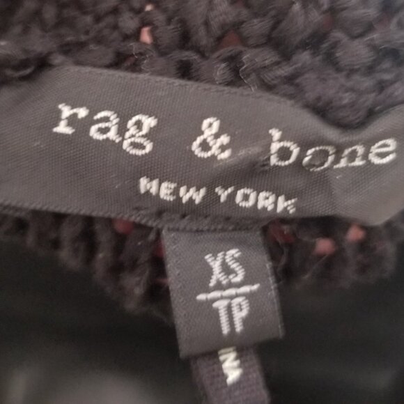 RAG BONE'DINA STRIPE CHUNKY KNIT SLEEVELESS TOP - Picture 10 of 15